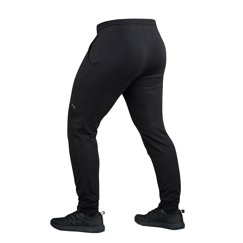 M-Tac Stealth Active pantaloni negri bumbac elastic
