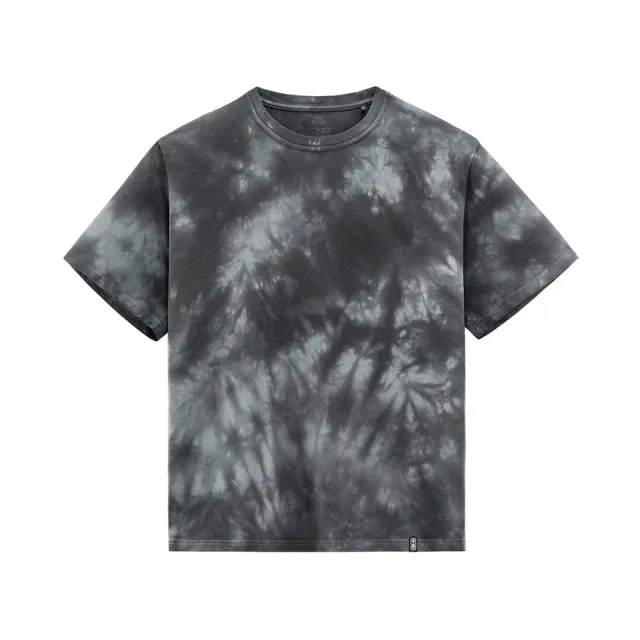 M-Tac Washed Cotton Hard tricou gri oversize bumbac