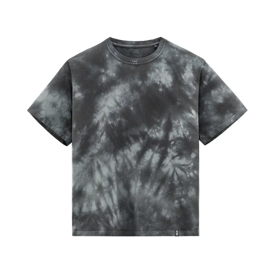 M-Tac Washed Cotton Hard tricou gri oversize bumbac