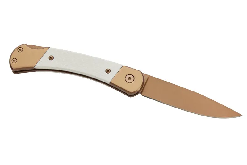 Herbertz Taschenmesser briceag D2 rosegold 18,5 cm