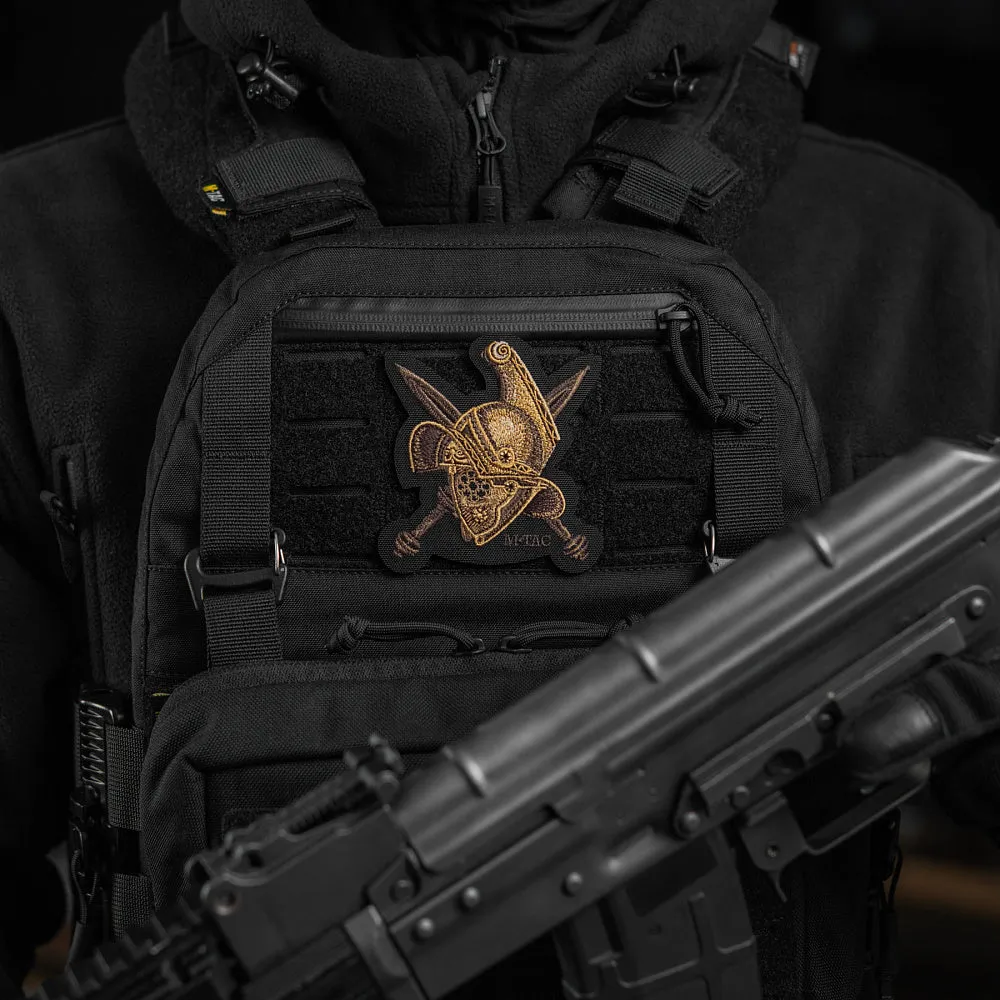 M-Tac Gladiator patch casca negru Cordura