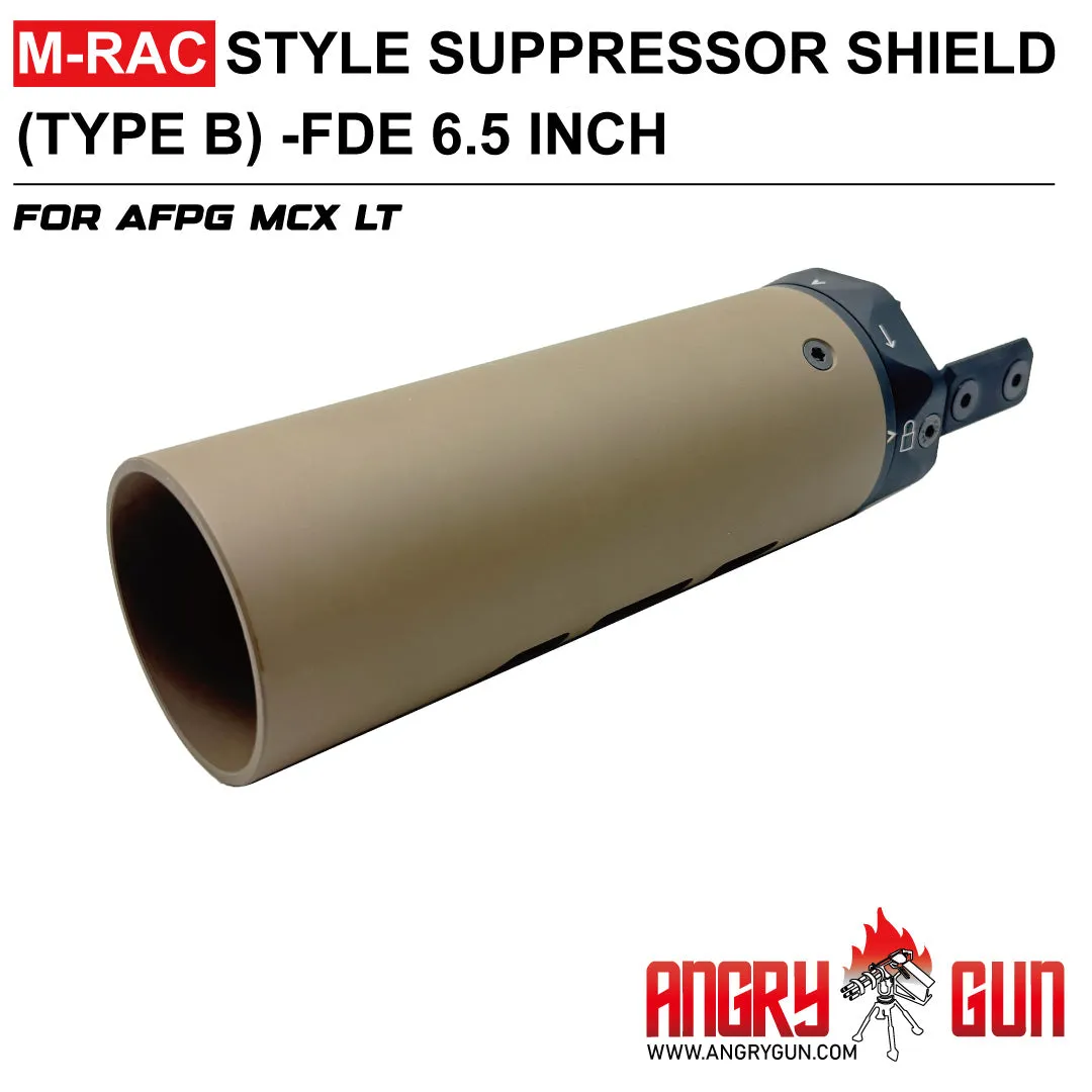 Angrygun M-RAC protectie amortizor airsoft FDE 6.5” Type B