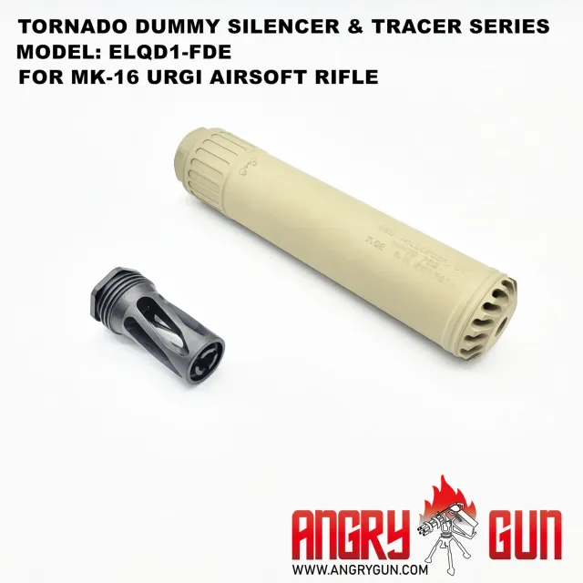 AngryGun Tornado MK16 amortizor dummy FDE 14mm