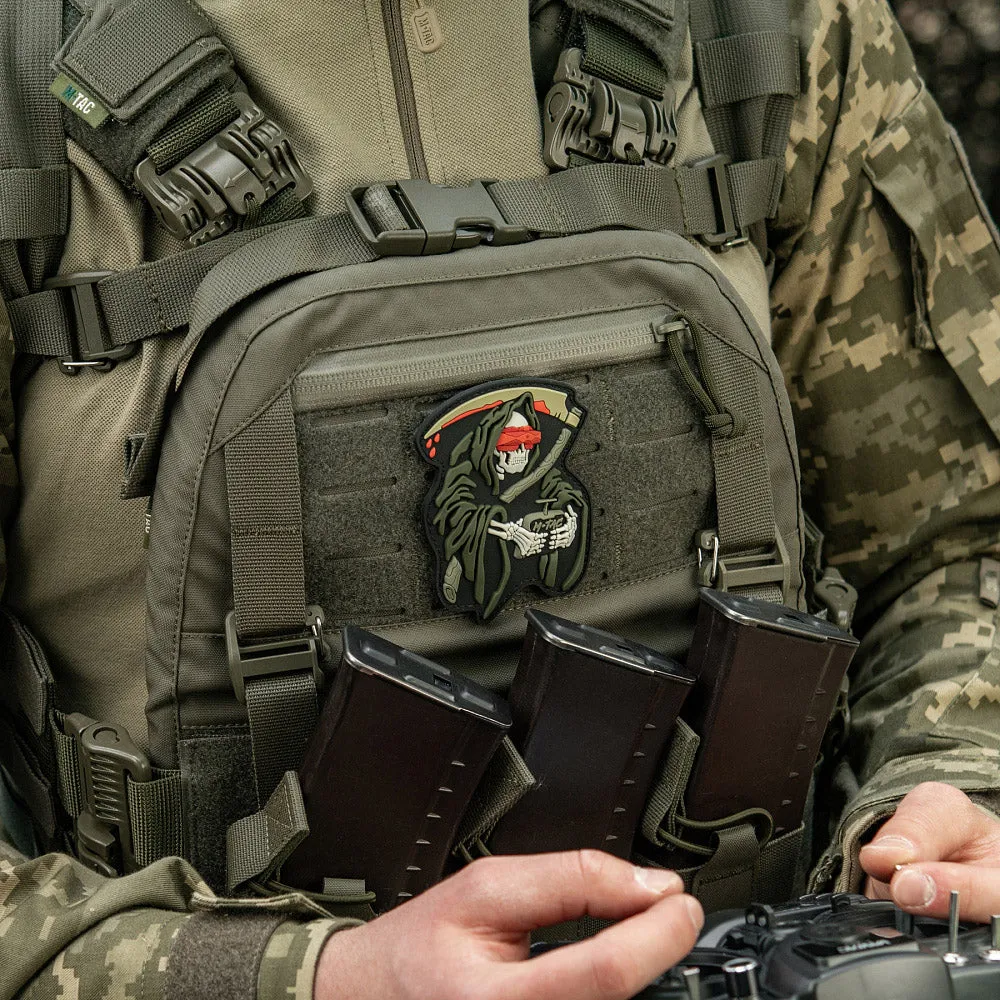 M-Tac Operator FPV Patch PVC Moartea din Ceruri Negru Olive