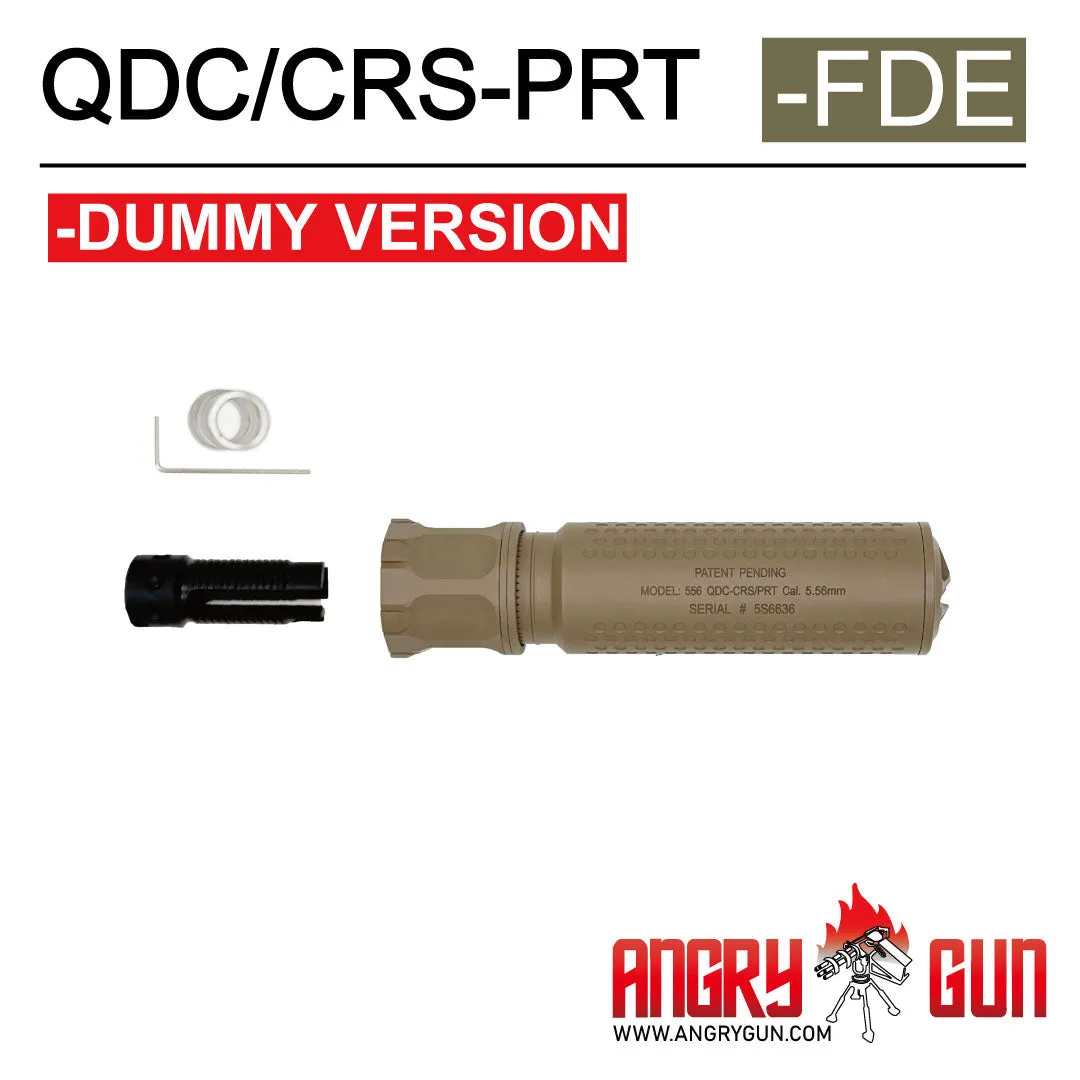 Angry Gun QDC CRS-PRT dummy supresor negru KAC