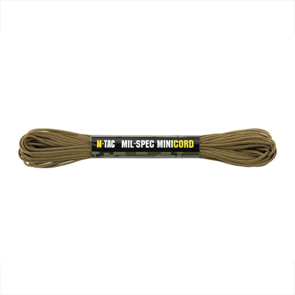 M-Tac Minicord Mil-Spec paracord 2.2mm 15m coyote