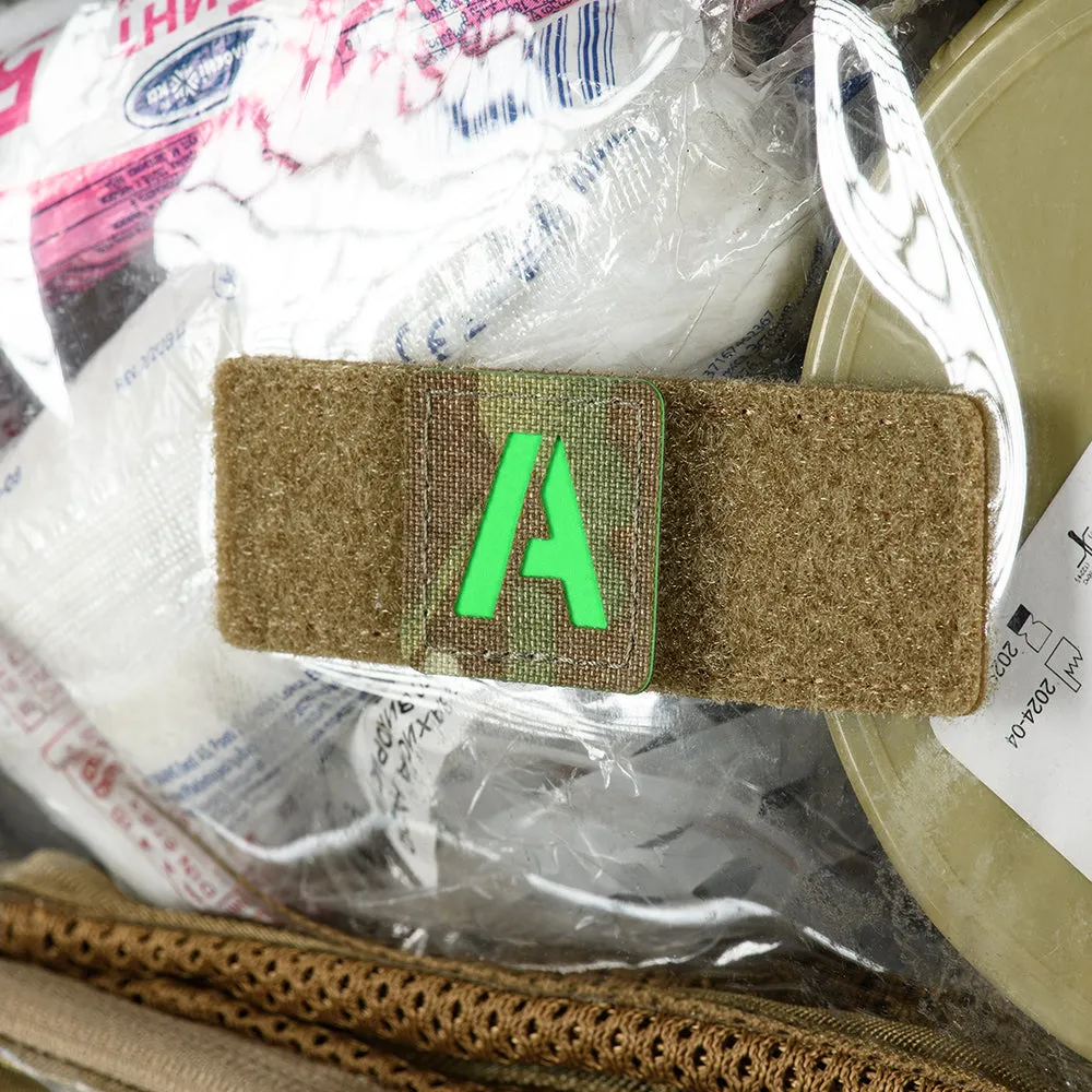 M-Tac MARCH patch identificare fosforescent cordura