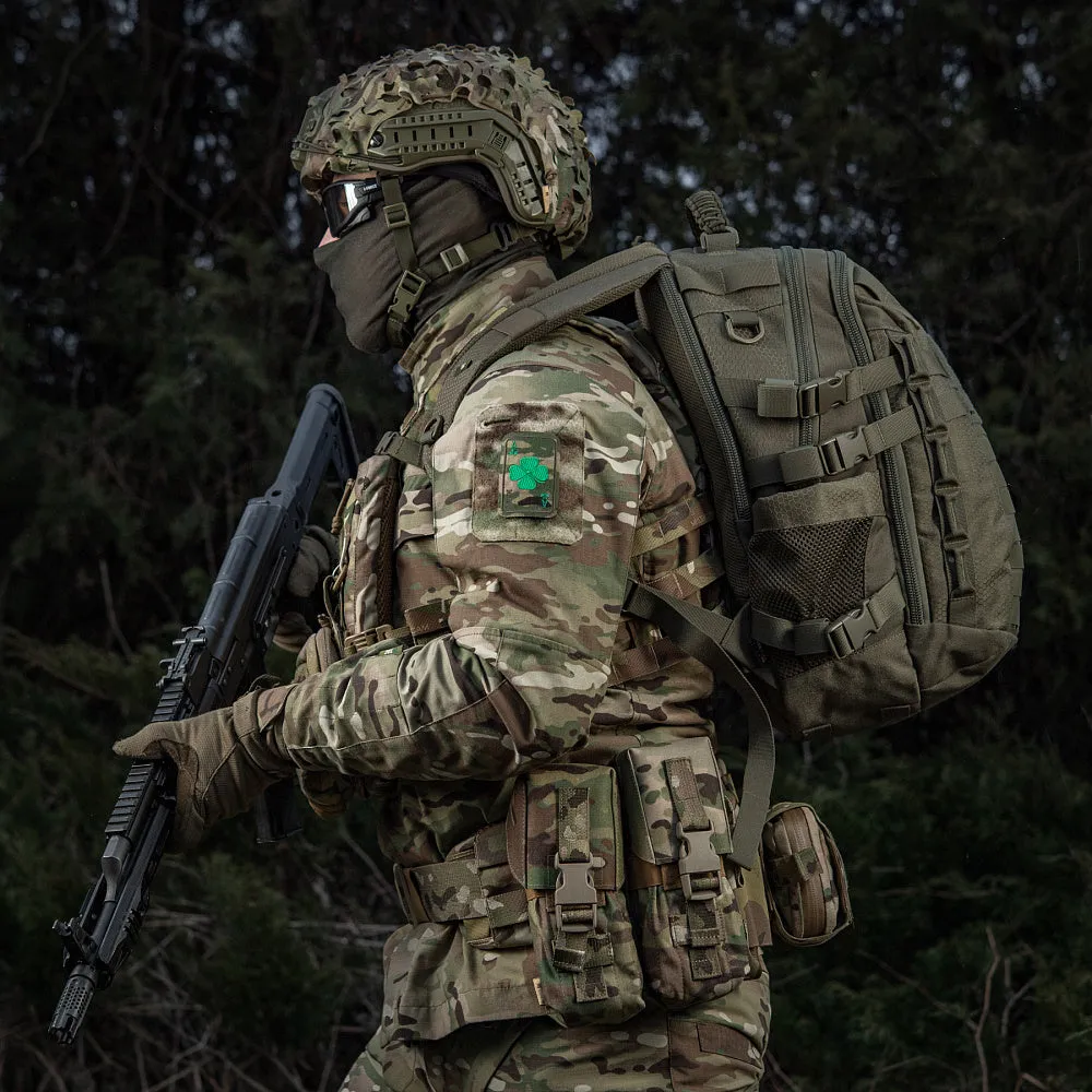 M-Tac Lucky Card patch trifoi multicam brodat