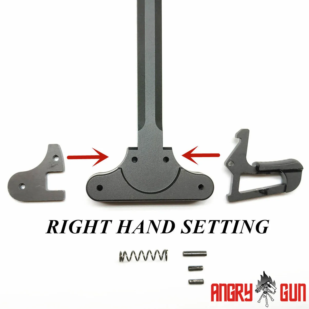 ANGRYGUN HK maneta armare Marui MWS negru aluminiu