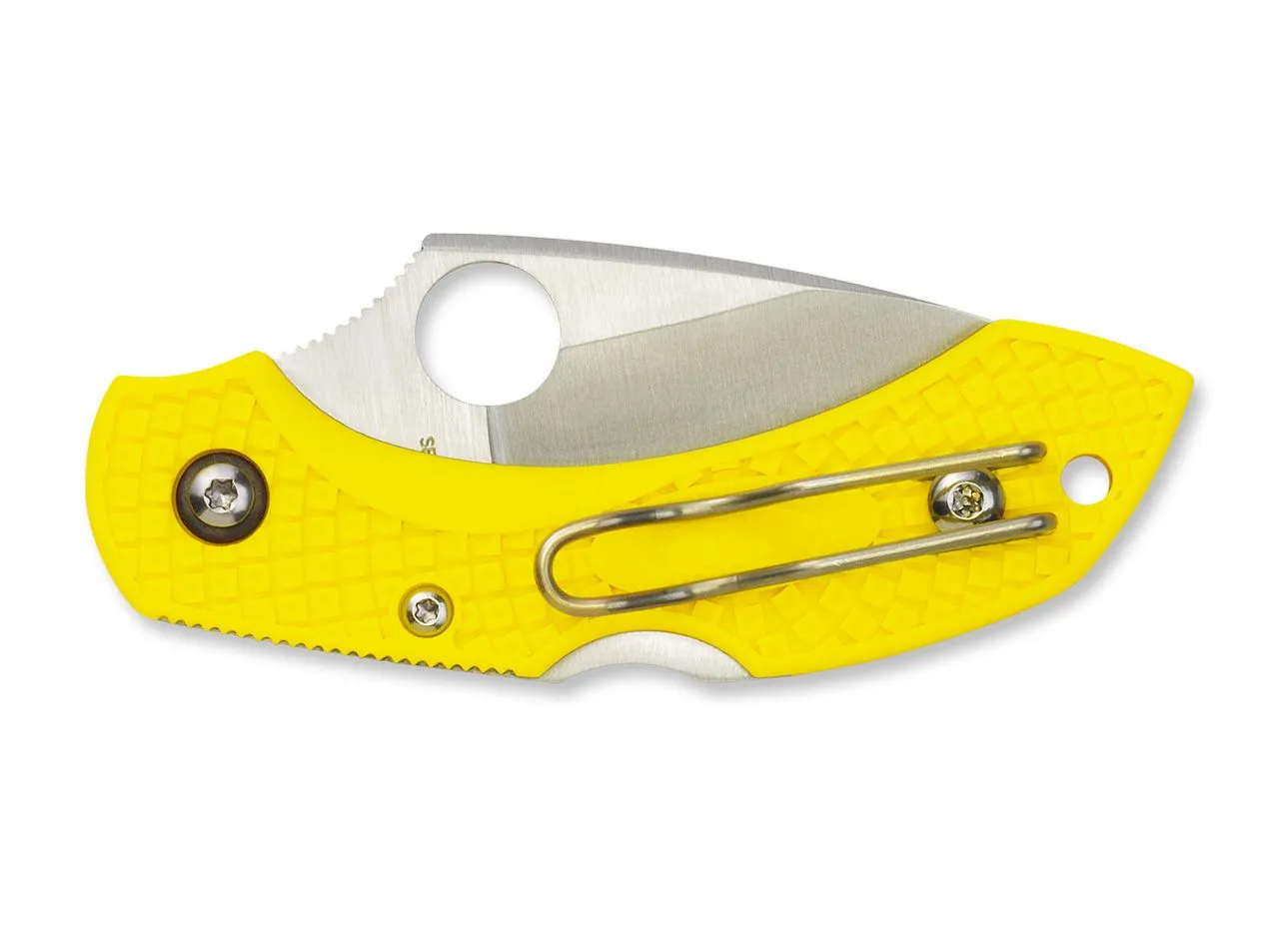 Spyderco Dragonfly 2 Salt briceag serrated galben