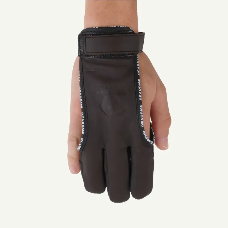 Bearpaw Deerskin mănușă tir cu arcul piele căprioară