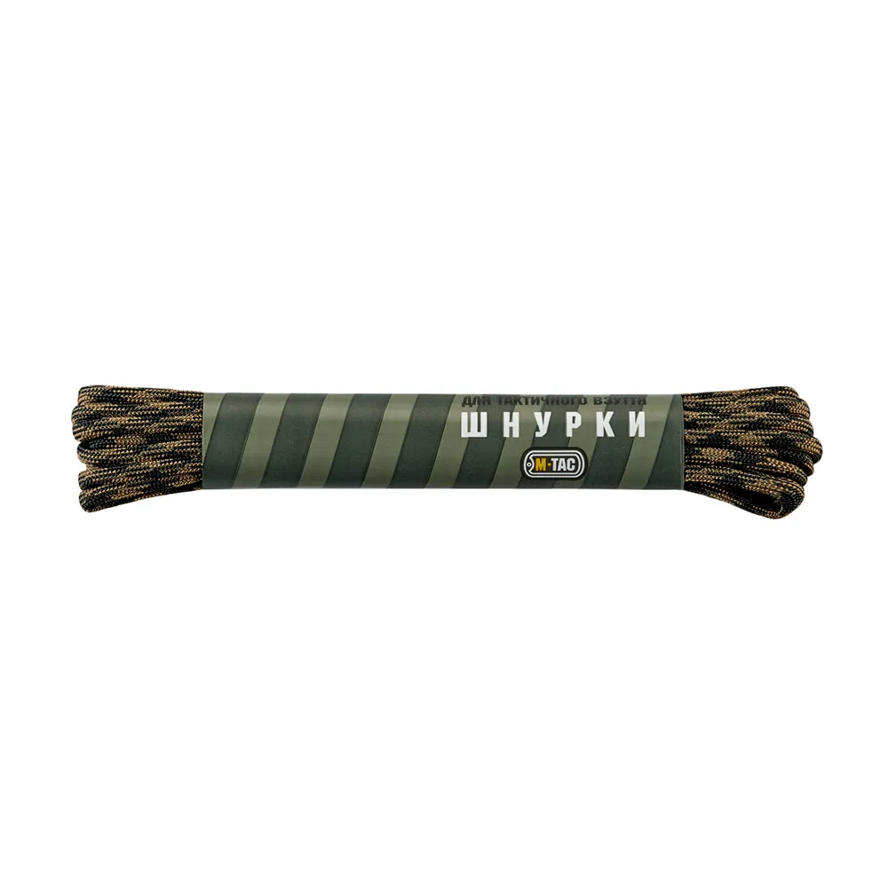M-Tac Mil-Spec șireturi negre nailon 4 mm