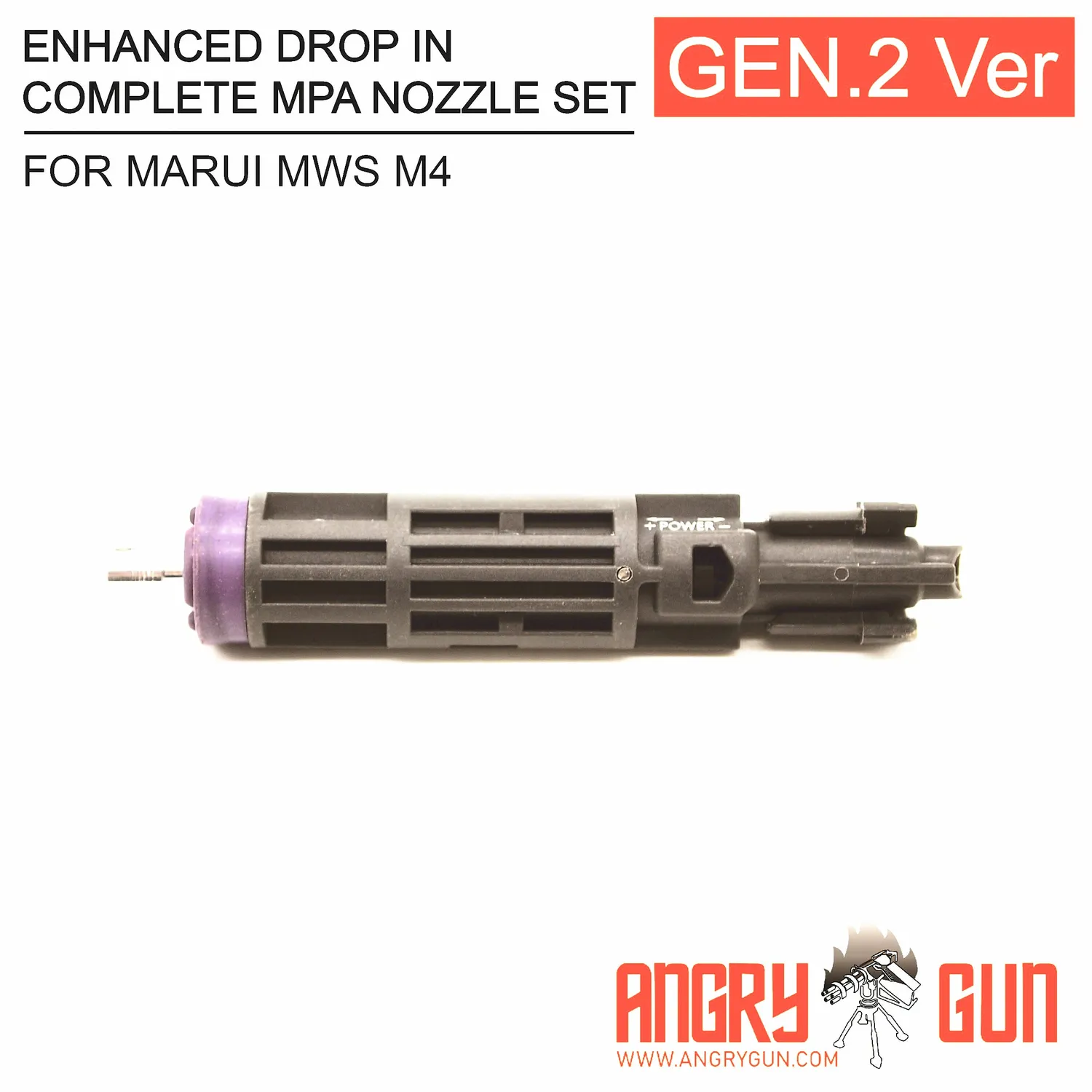 ANGRYGUN MPA Gen 2 set duza Marui MWS reglabil gri