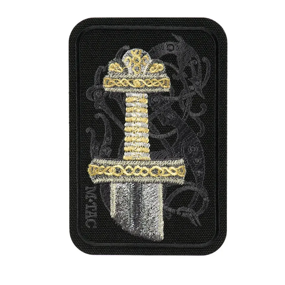 M-Tac Sabie Viking patch brodat negru velcro