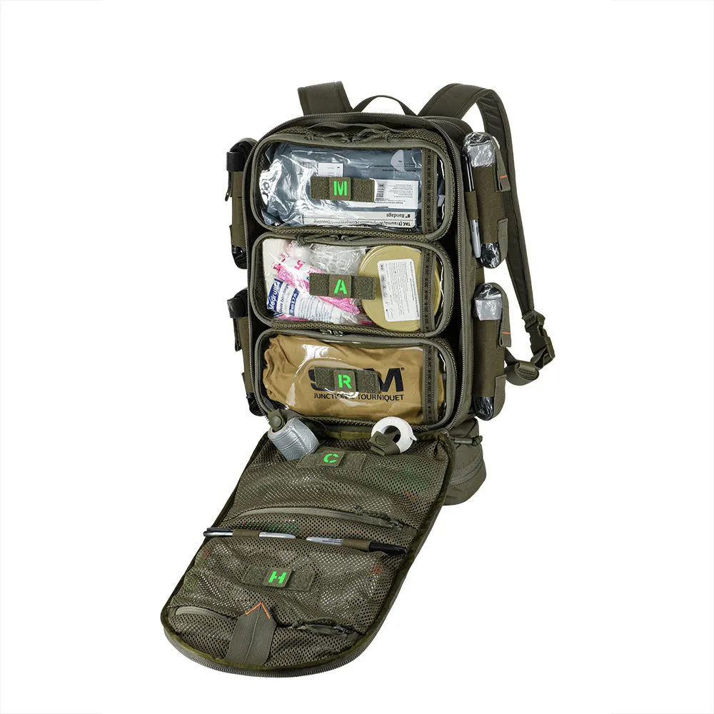 M-Tac MARCH Patch Medical Fosforescent Ranger Green 3x3 cm