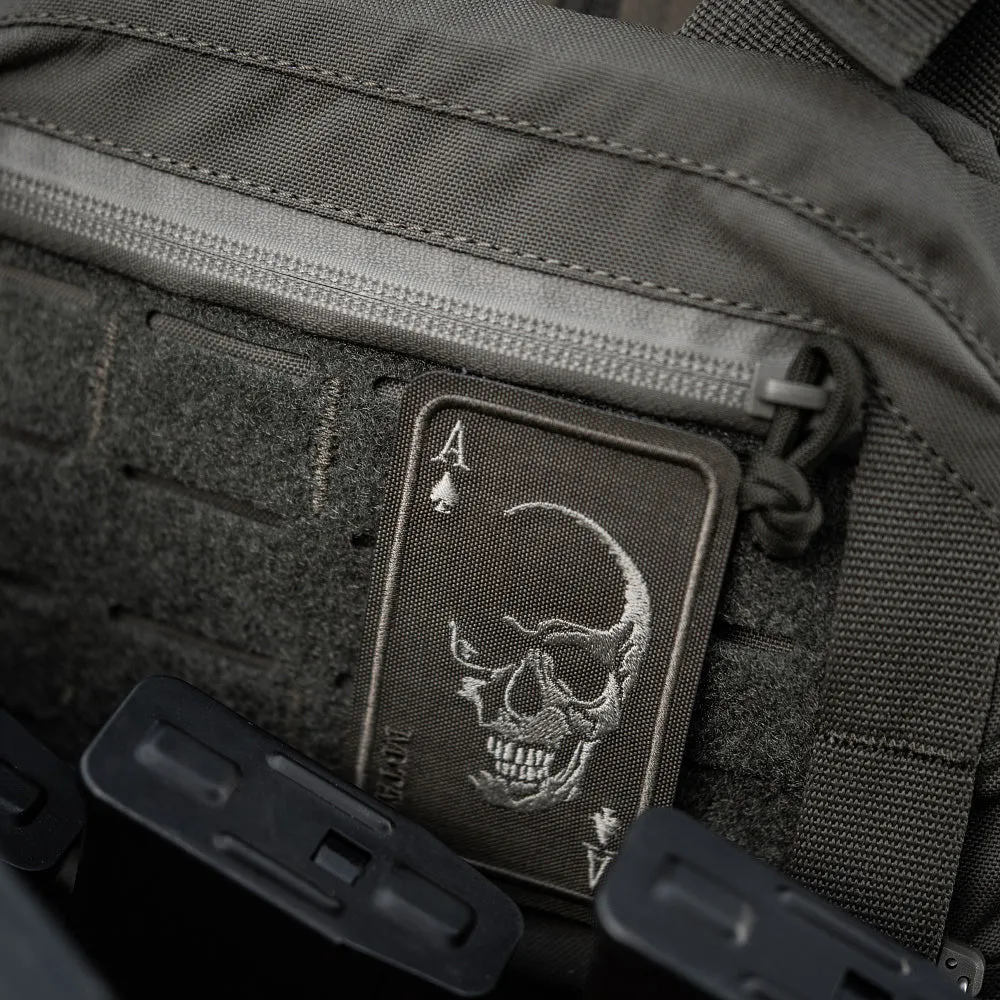 M-Tac Face of War patch brodat ranger green
