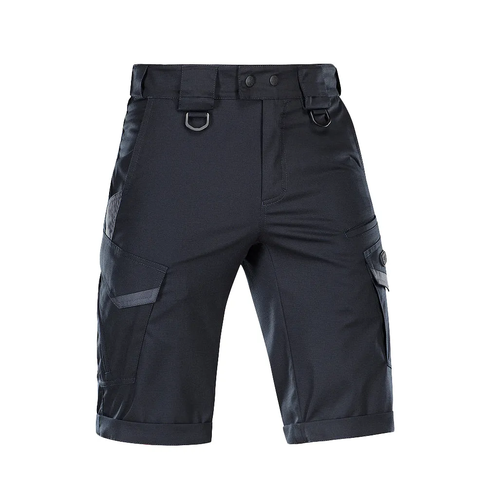 M-Tac Aggressor Gen.II Flex pantaloni scurti Dark Navy Blue ripstop