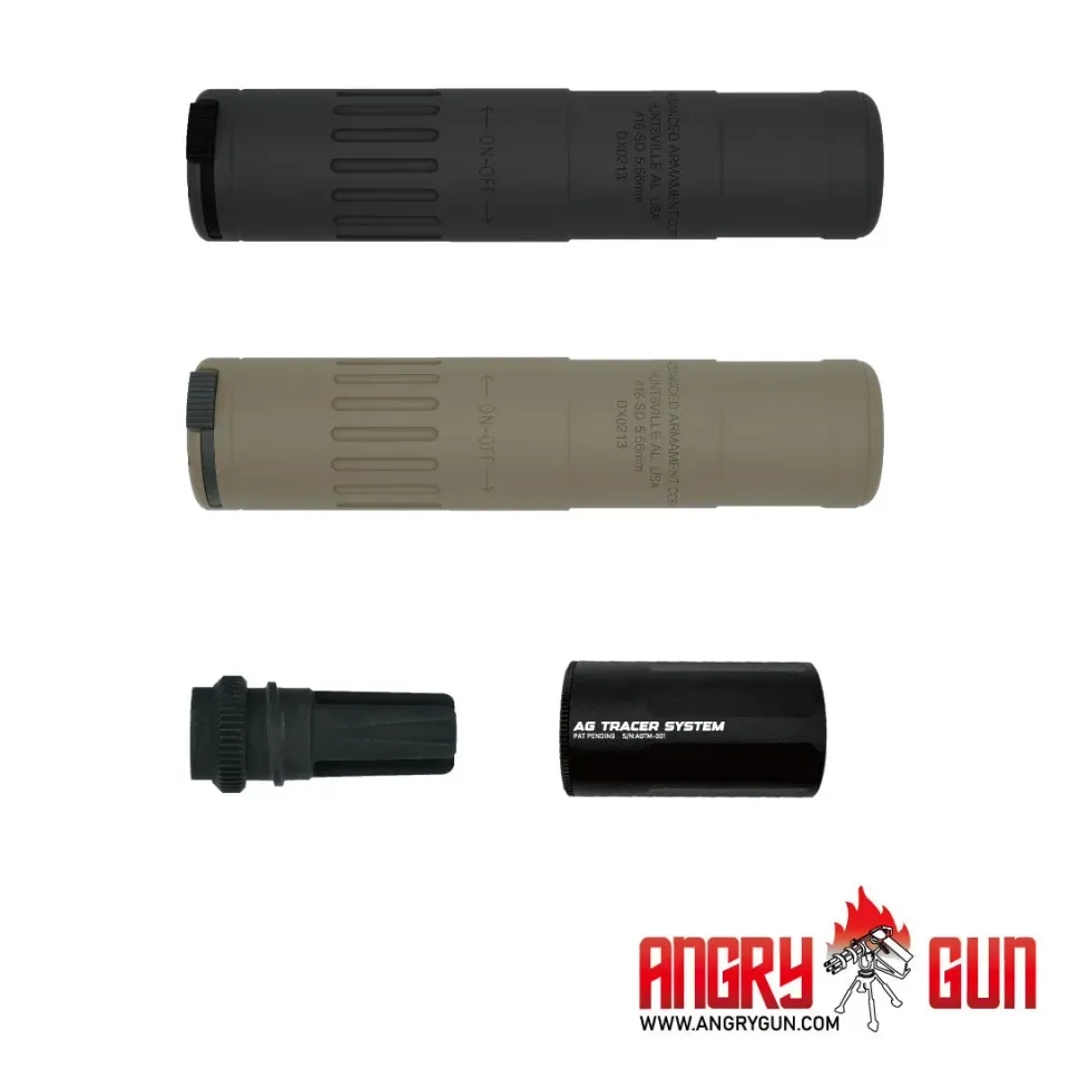 Angry Gun M4-2000 Devgru amortizor tracer negru
