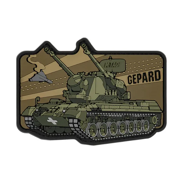 M-Tac Gepard patch PVC 3D color velcro