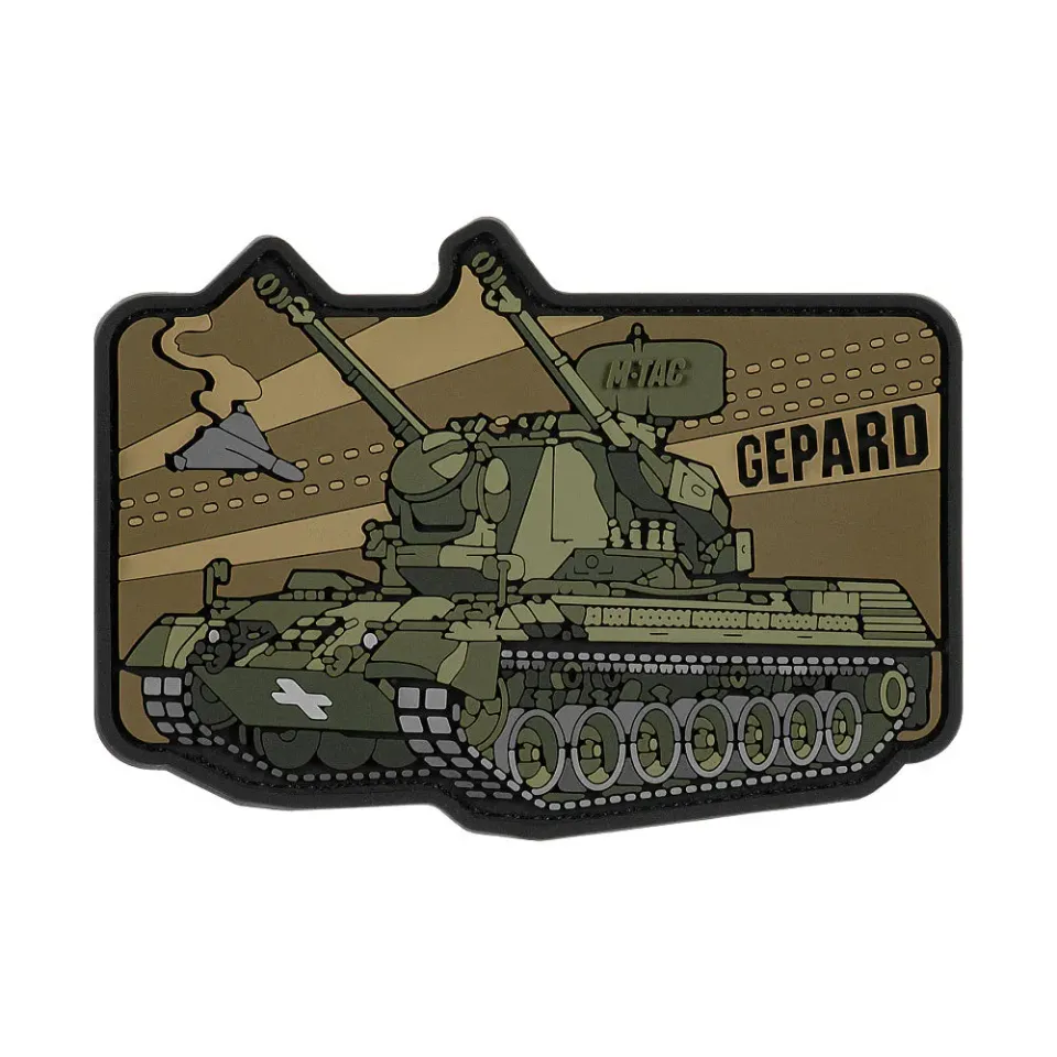 M-Tac Gepard patch PVC 3D color velcro