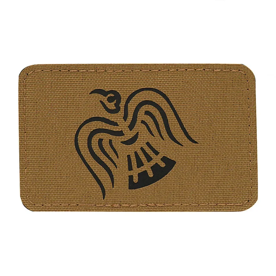 Patch M-Tac Raven Flag laser cut coyote/black velcro