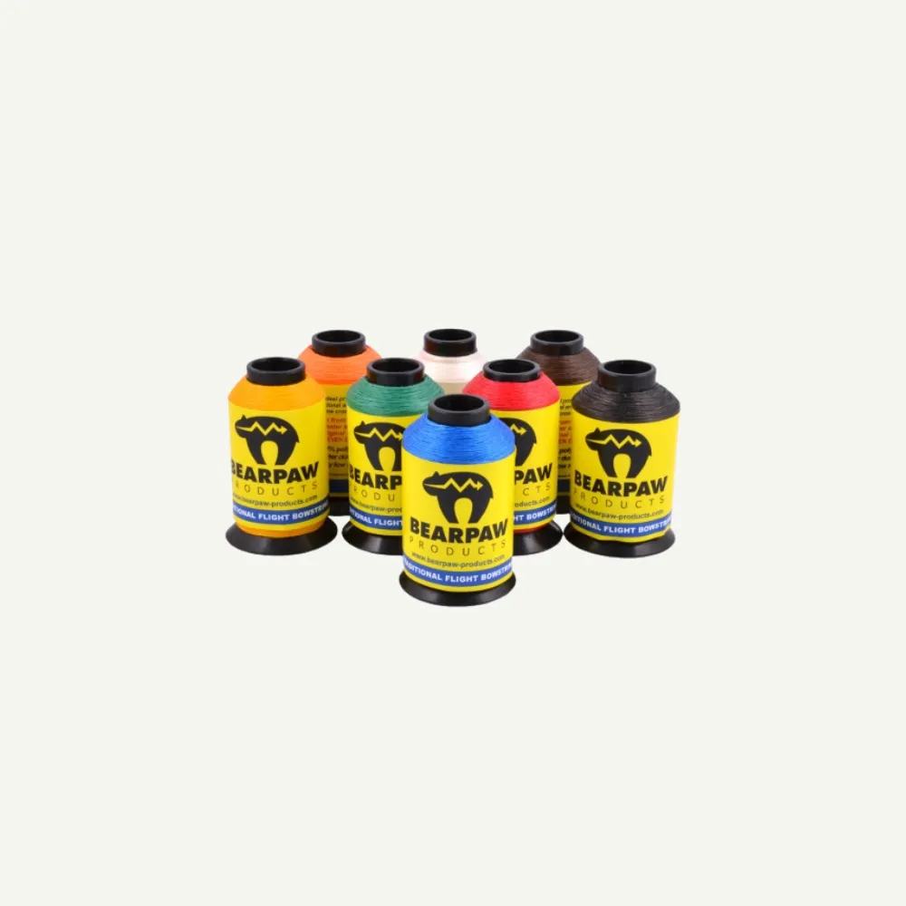 Bear Paw Traditional Flight ata arc Dacron 1 lbs negru