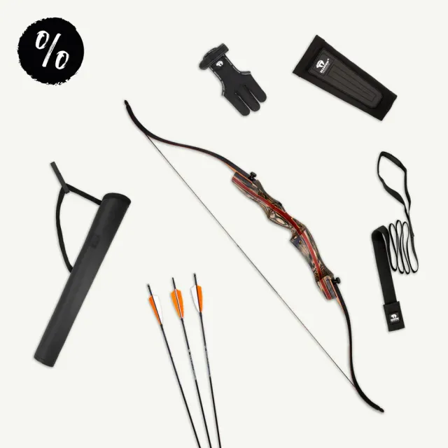 Penthalon set arc copii incepatori RH 10-14 lbs