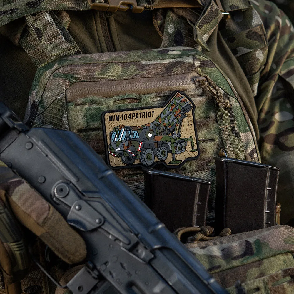 M-Tac MIM-104 Patriot patch PVC Full Color velcro