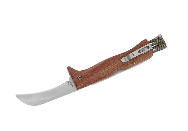 Herbertz briceag ciuperci oțel 440A fag 17cm