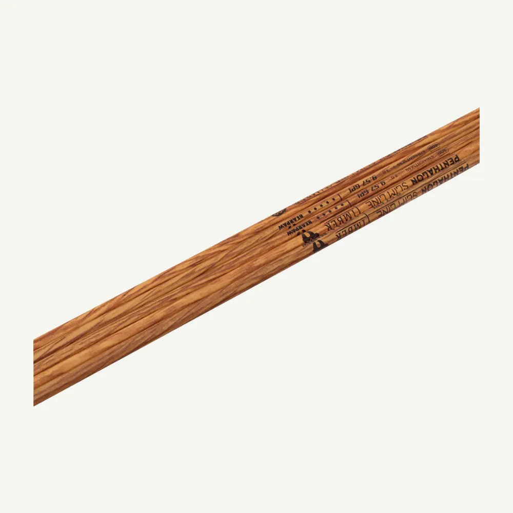 Penthalon Slim Line Timber shaft carbon aspect lemn