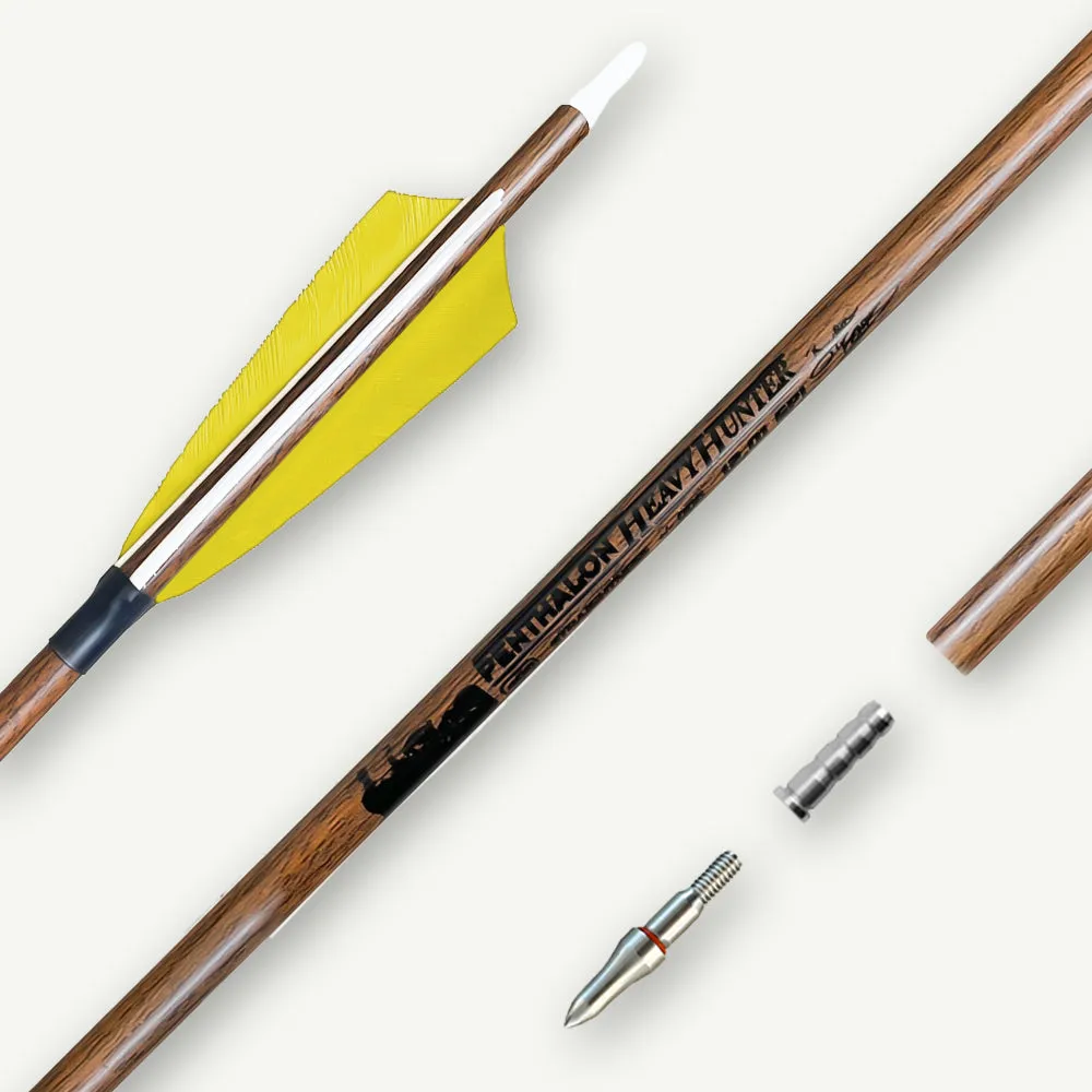 Bearpaw Penthalon Heavy Hunter săgeată carbon pene naturale
