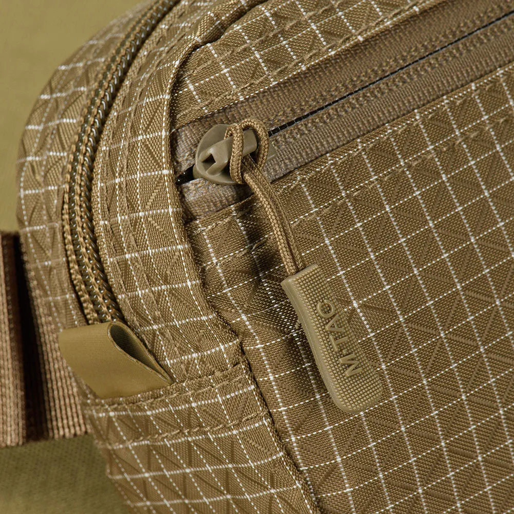 M-Tac Fanny Bag borseta Coyote 22x11 cm 3 buzunare
