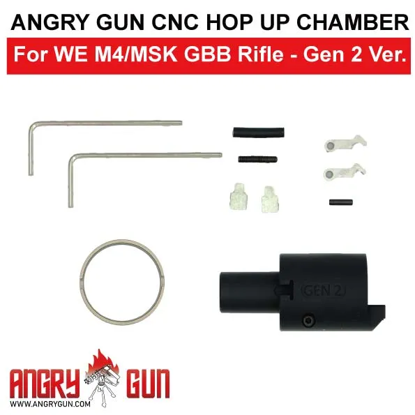 AngryGun Hop Up Chamber Gen 2 camera hop-up WE M4 aluminiu