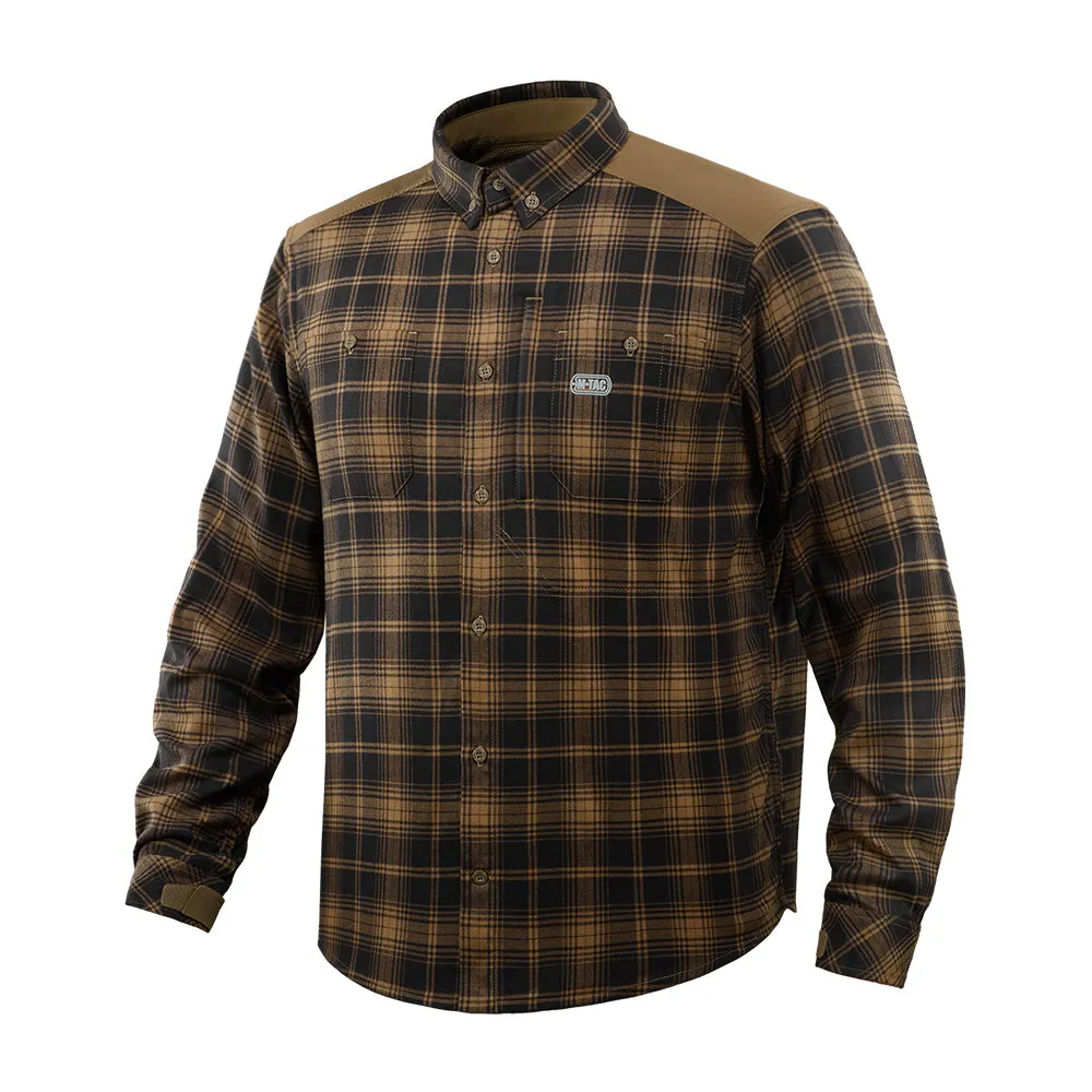 M-Tac Redneck camasa tactica Coyote/Black poliester