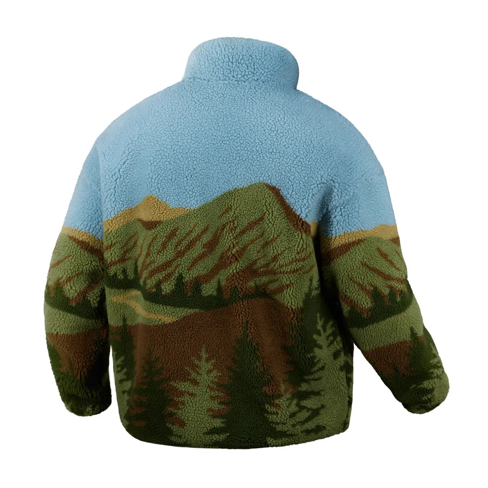 M-Tac Karpaty geaca fleece Sherpa peisaj montan poliester