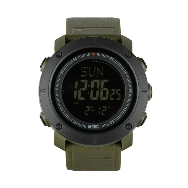 M-Tac 2095 ceas tactic verde cu compas rezistent la apa