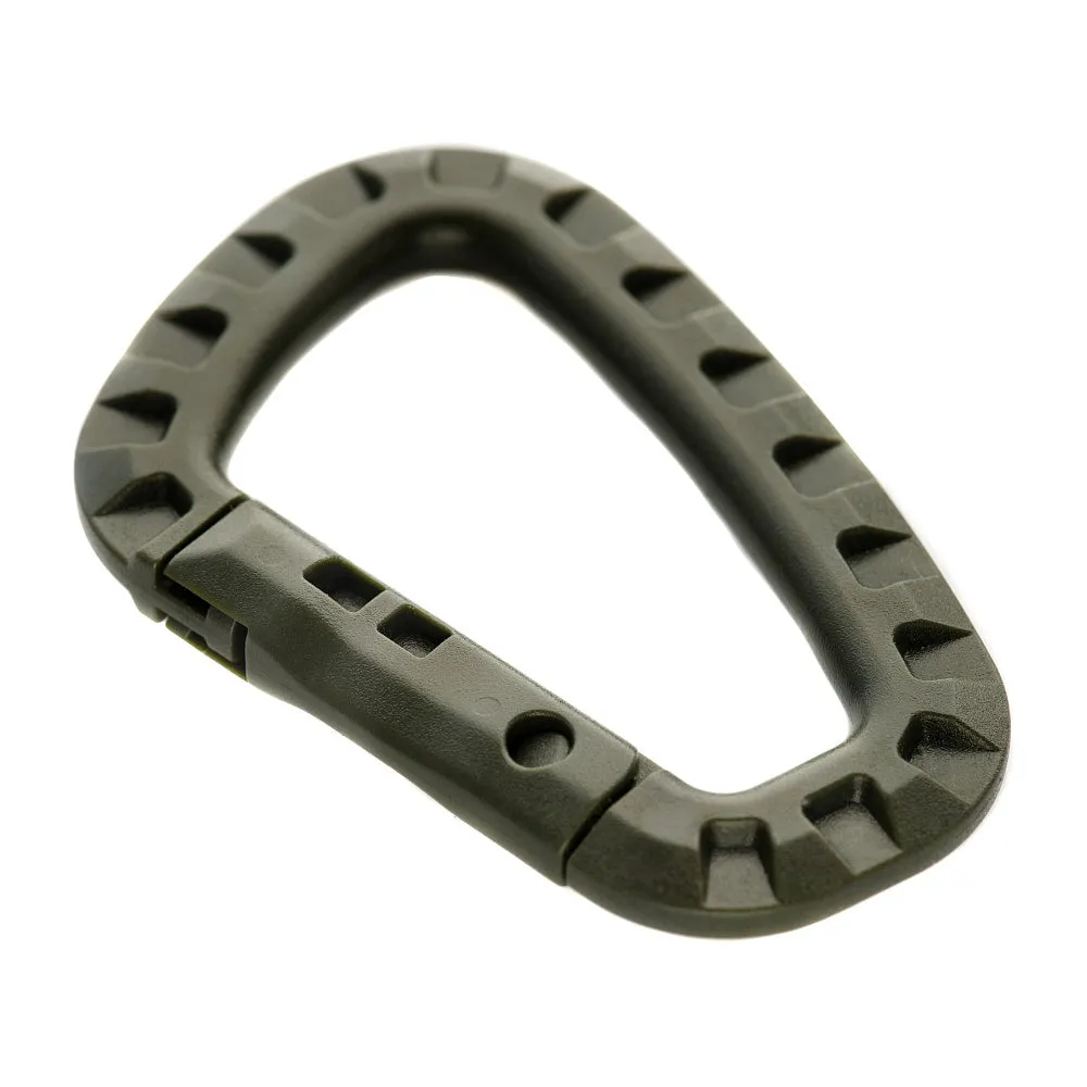 M-Tac carabiniera plastic Olive 85 mm usoara