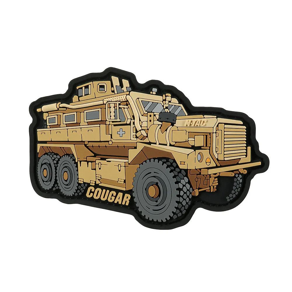 M-Tac Cougar patch PVC MRAP 3D velcro