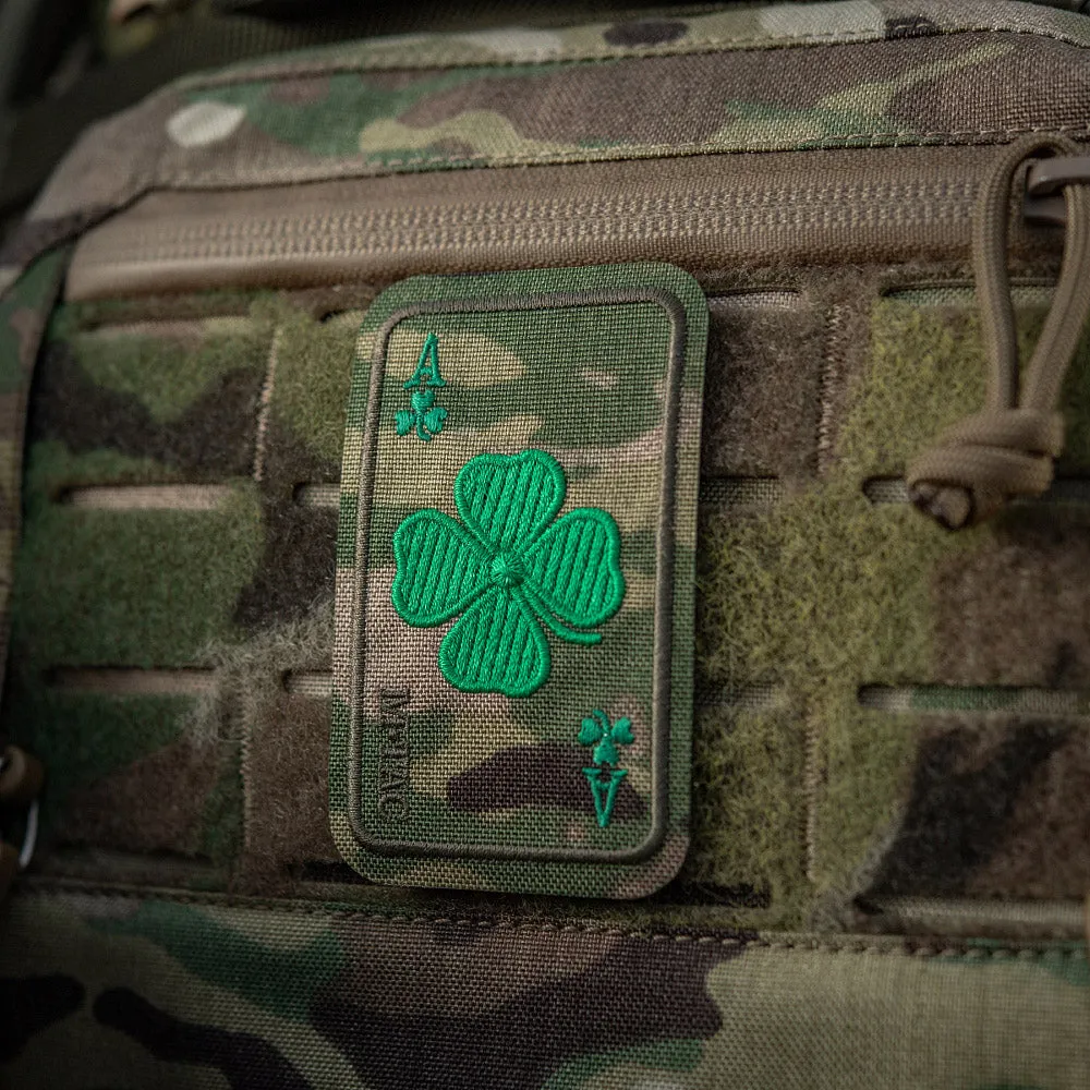 M-Tac Lucky Card patch trifoi multicam brodat