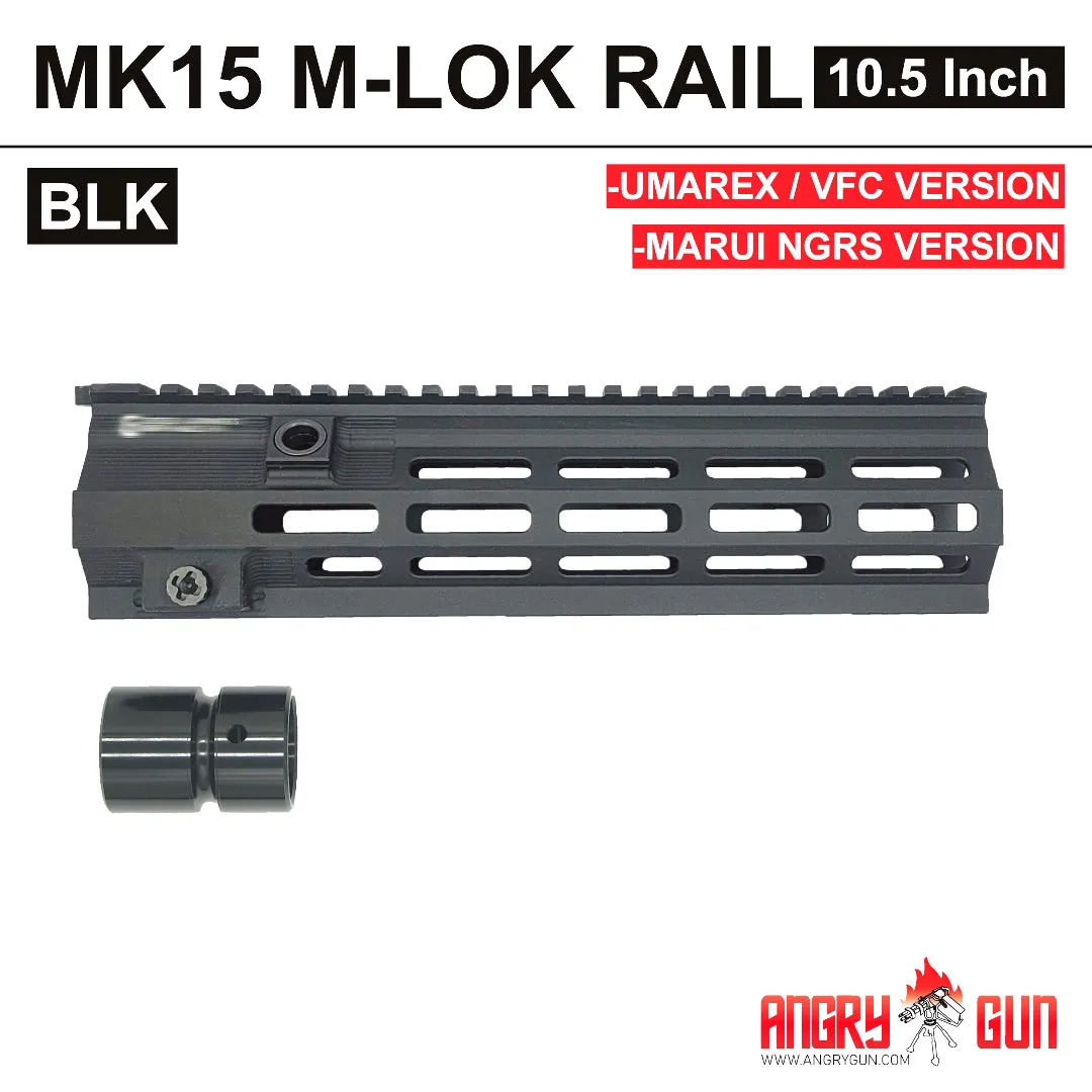 Angry Gun HK416 handguard M-LOK 10.5 inch negru