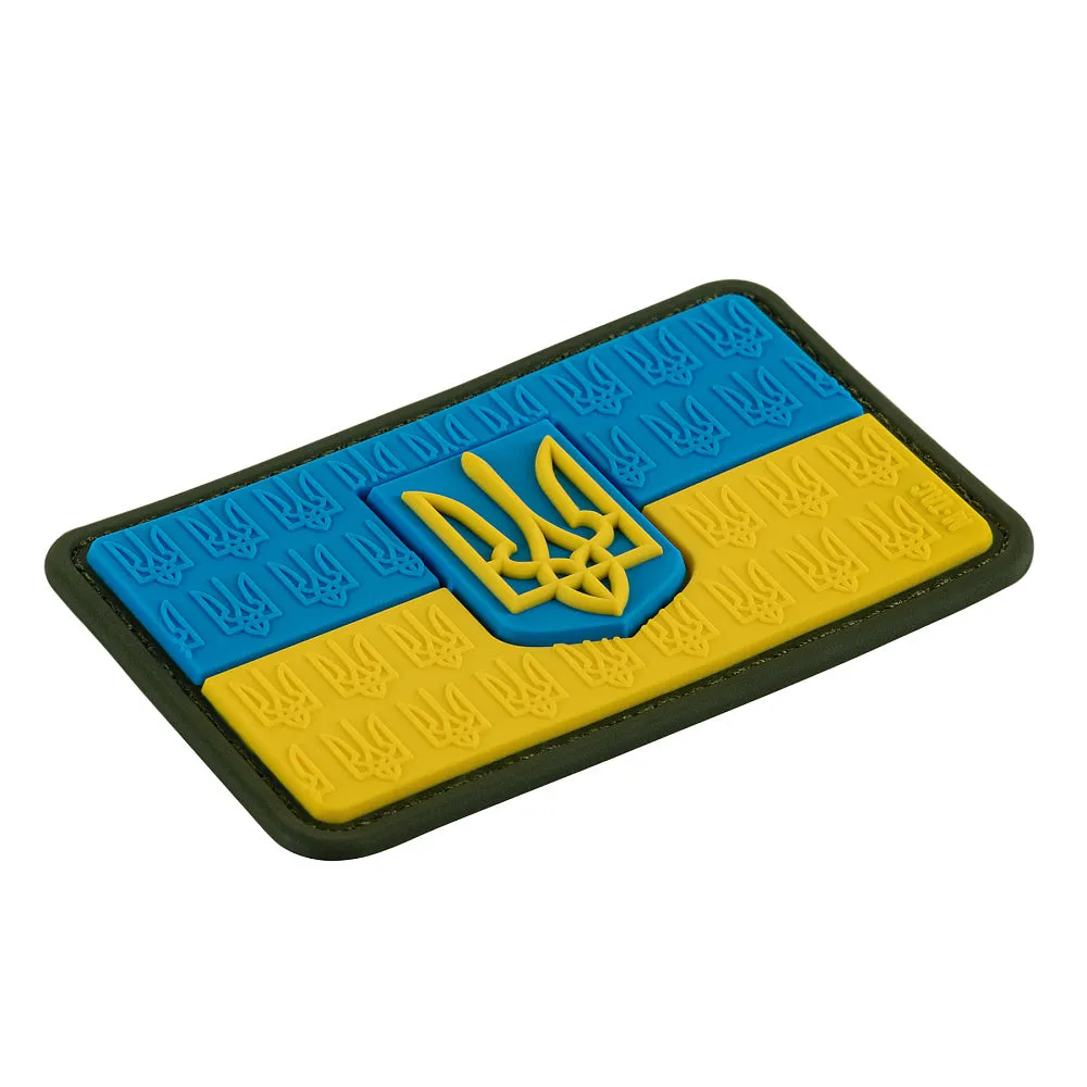 M-Tac Drapel Ucraina patch PVC Cordura 8x5 cm
