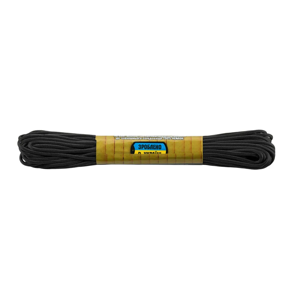 M-Tac 475 paracord 15 m negru nailon