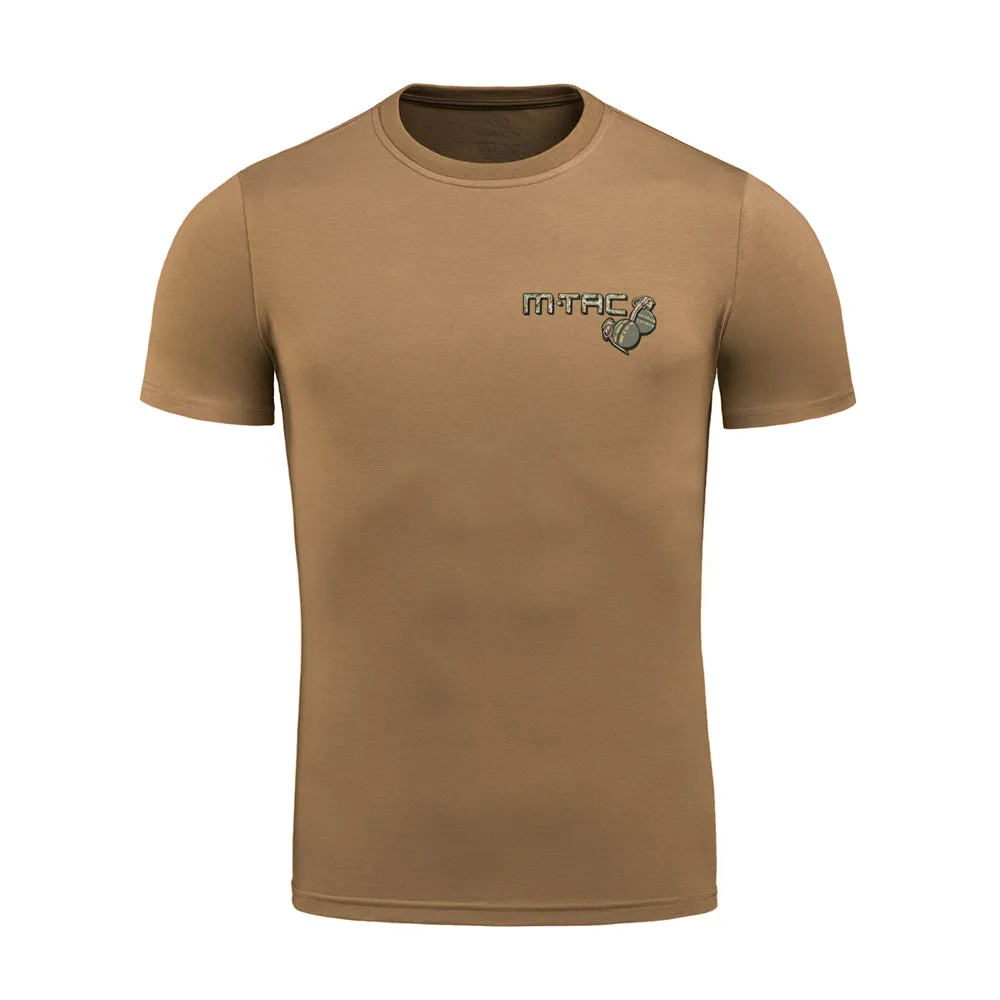M-Tac MY EDC tricou Coyote Brown bumbac confort