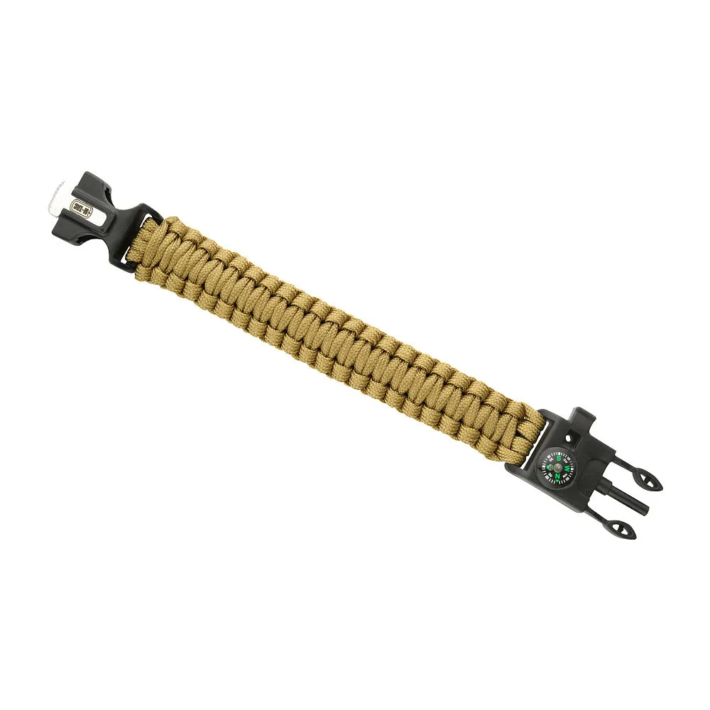 M-Tac Bratara supravietuire Tan bratara paracord 3m