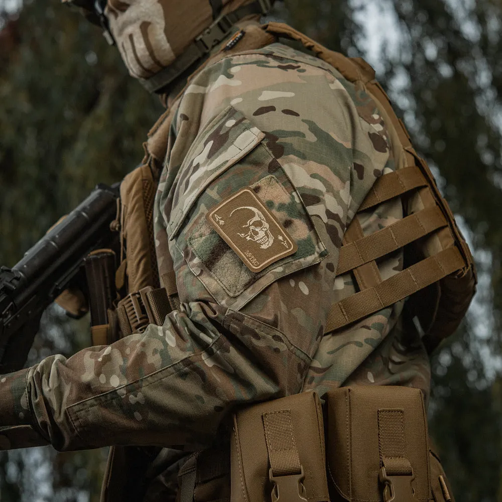 M-Tac Face of War patch moral coyote Cordura brodat