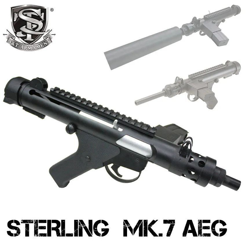 S&T Sterling MK7 replica airsoft 50 bile
