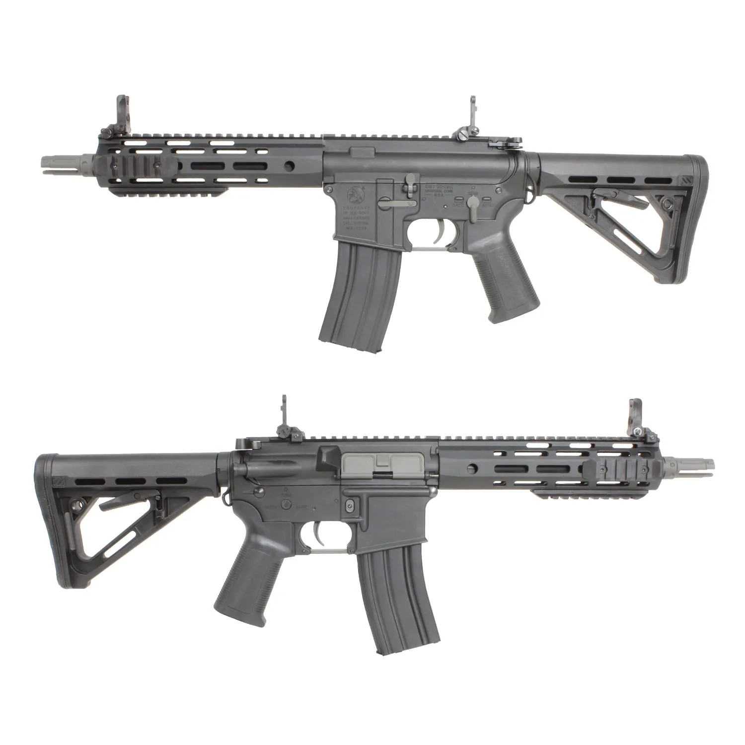 S&T Challenger M4 URX4 M-LOK replica AEG neagra 9.5