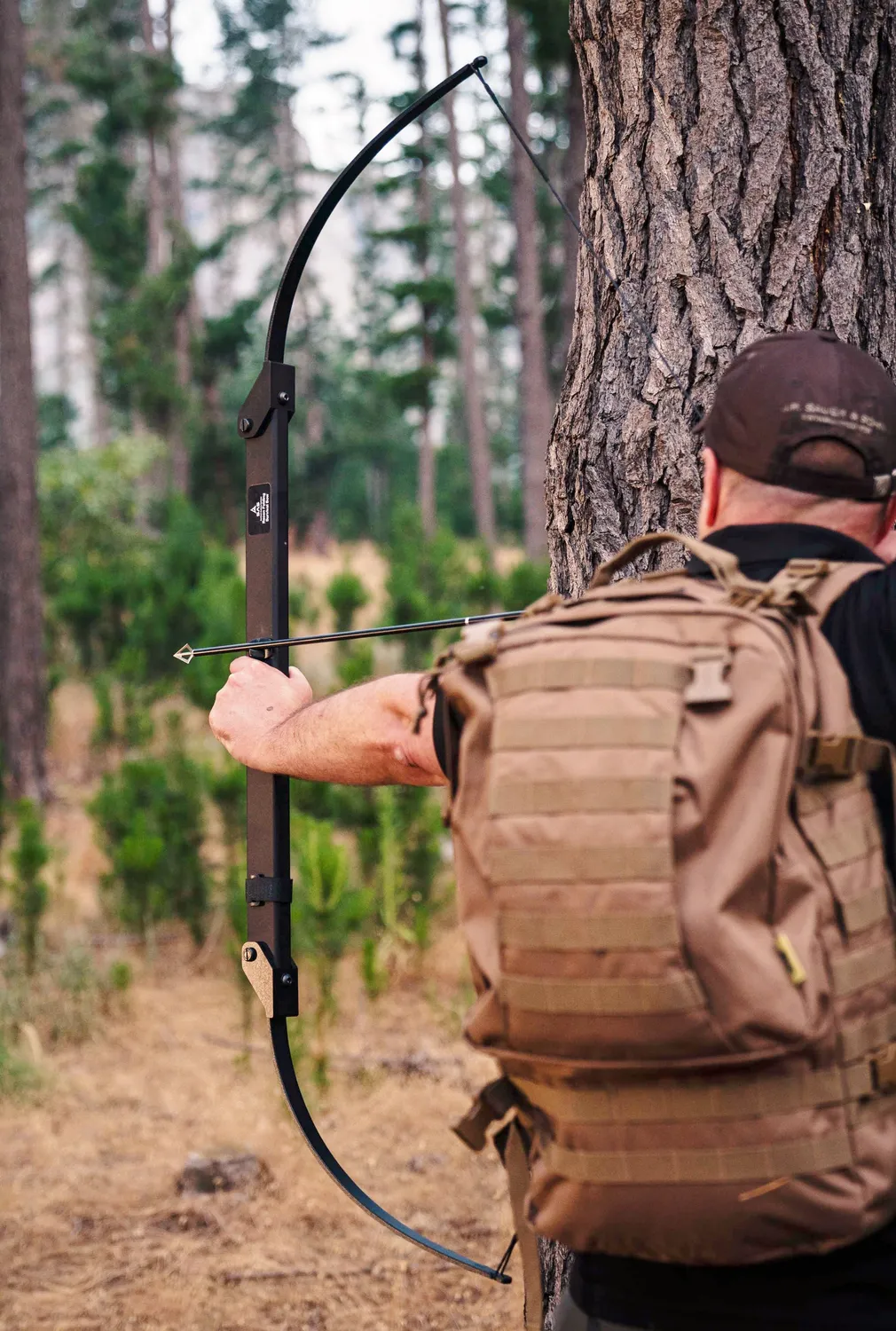 SAS Recon Folding Survival Bow arc pliabil 50# dreptaci