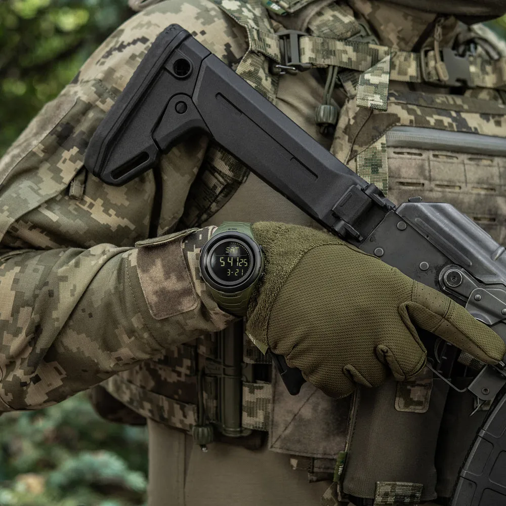 M-Tac 2166 ceas tactic verde rezistent apa