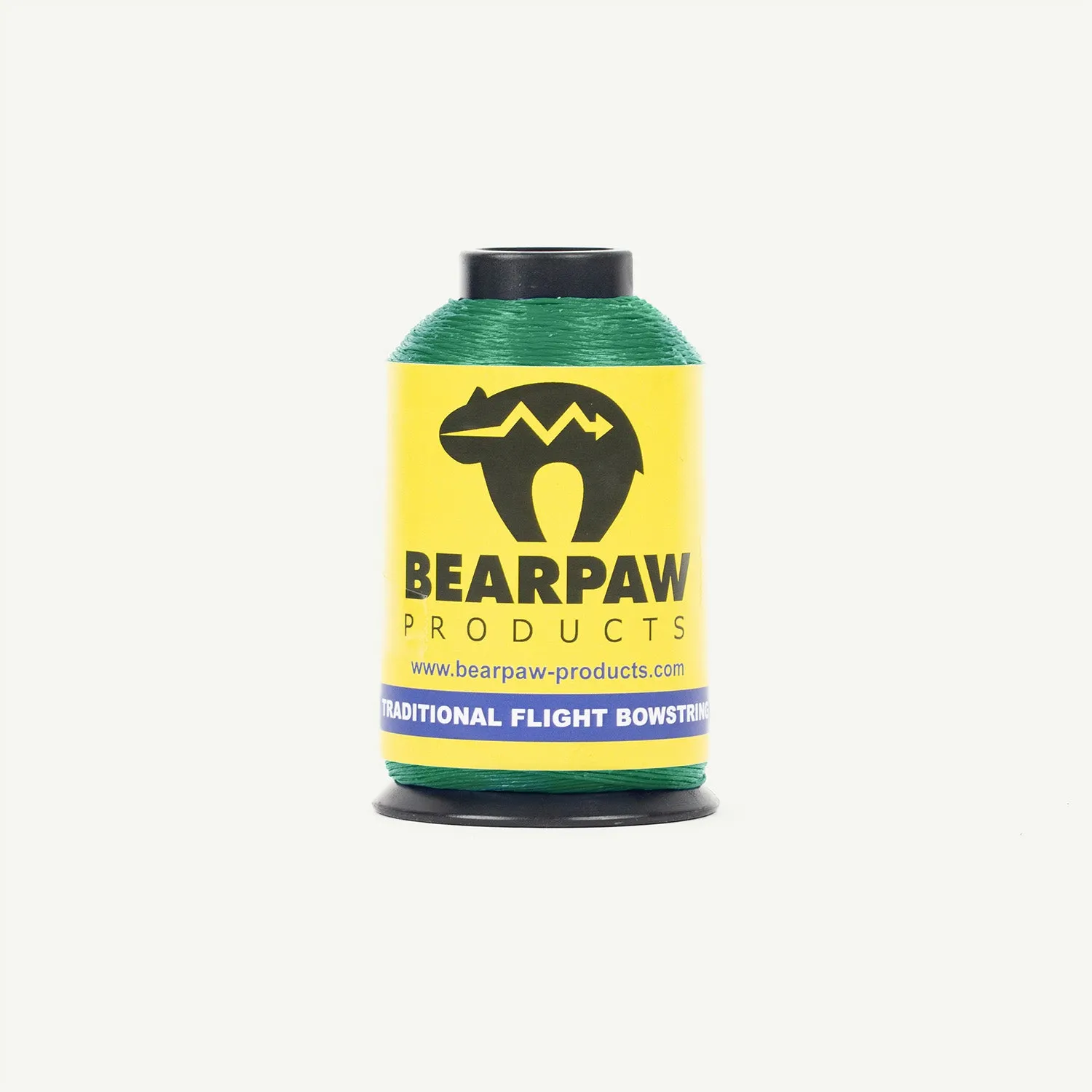 Bear Paw Traditional Flight ata coarda negru 1/4 lbs dacron
